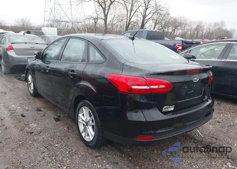 2016 Ford Focus Se из США, поврежденный, VIN 1FADP3F25GL386582